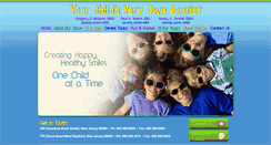 Desktop Screenshot of kidsowndentist.com